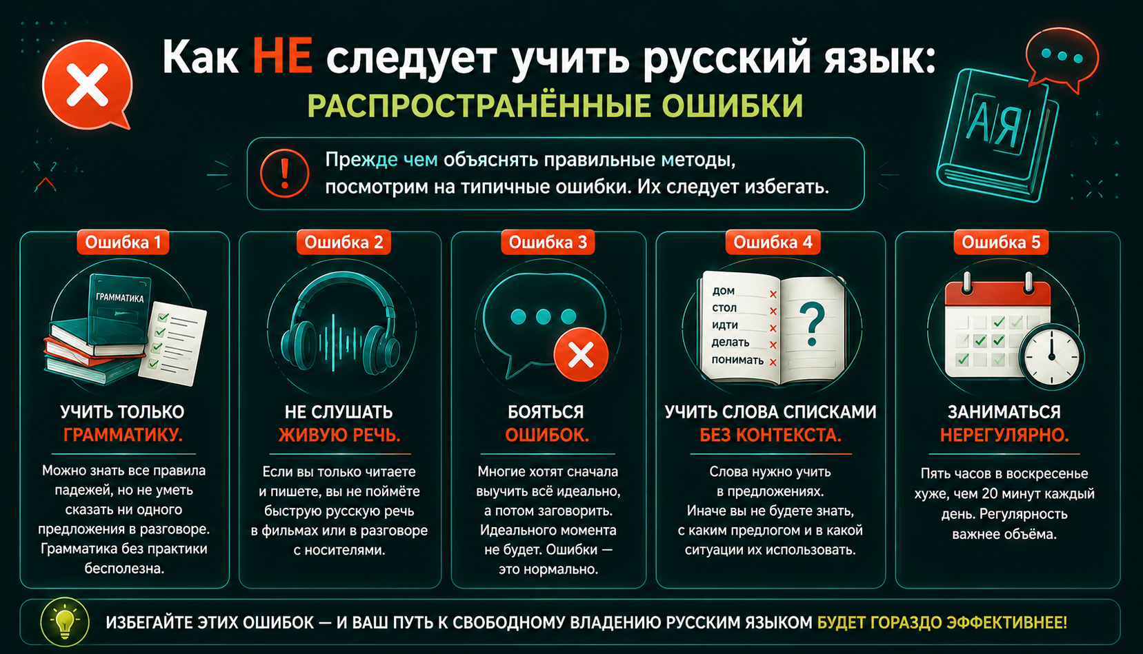 распространённые ошибки распространённые-ошибки